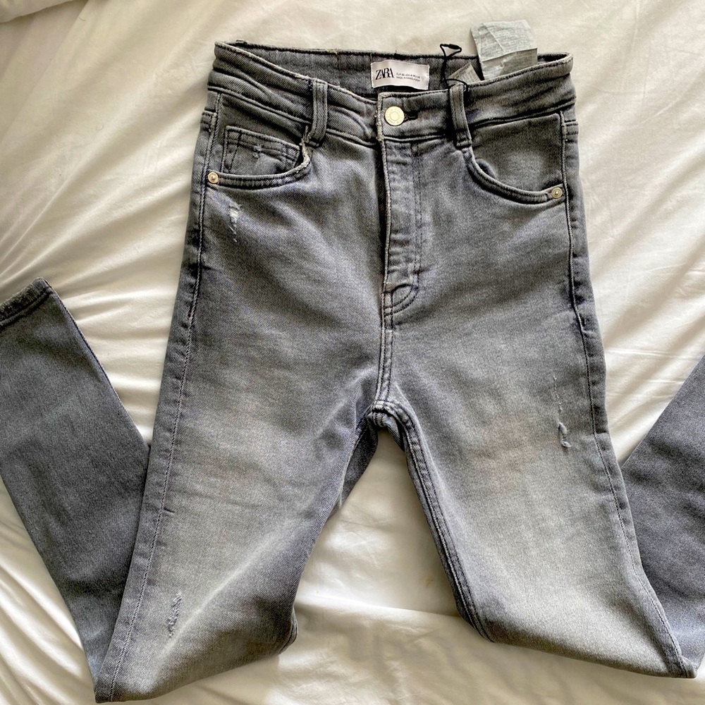 Zara hi-rise skinny